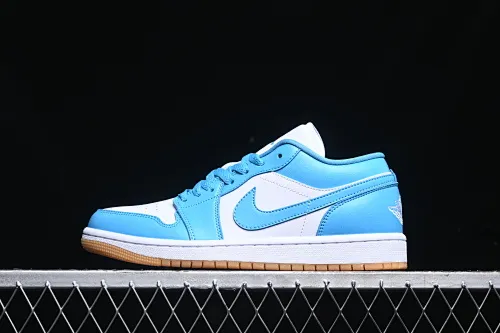 All categories Air Jordan Jordan series basketball shoes Air Jordan 1 Low Air Jordan 1 Low AJ1 Joe 1 white blue low-top cultural casual sneakers DC0774-104